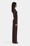 Amy Maxi Dress Chocolate
