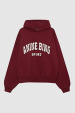 Alec Hoodie Sport Cabernet