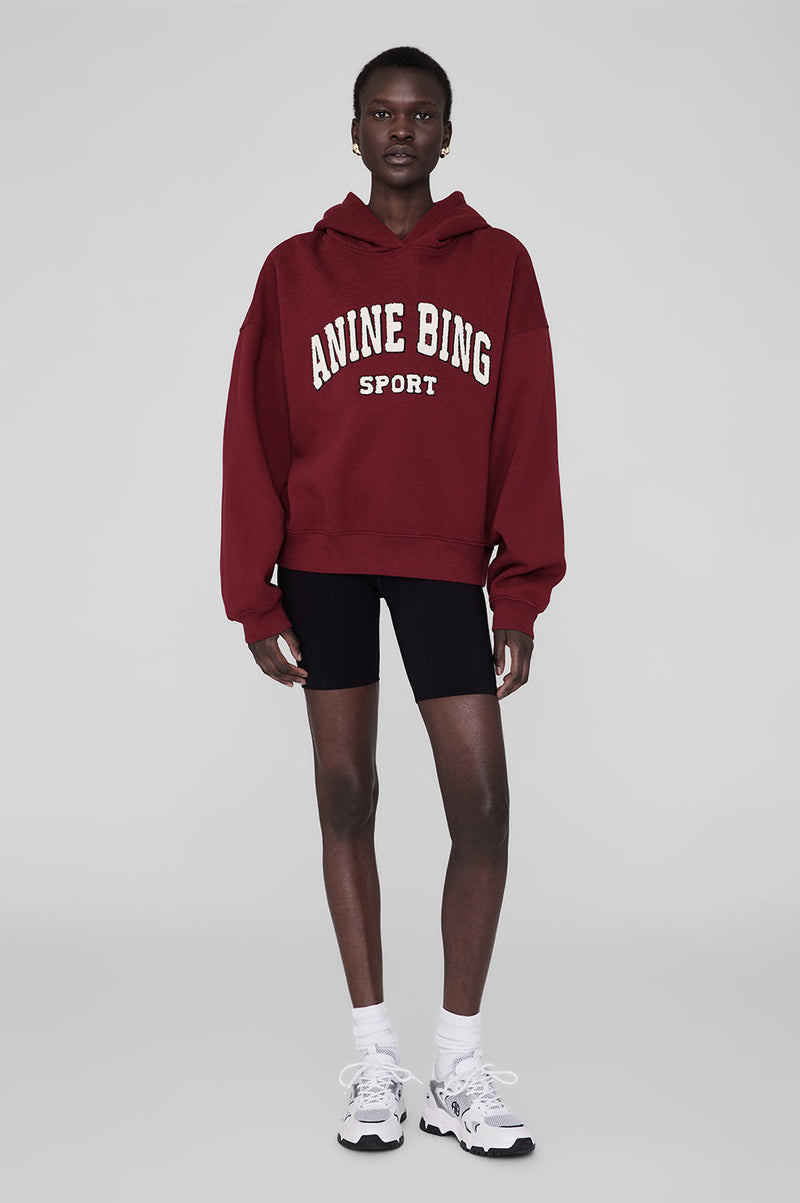 Alec Hoodie Sport Cabernet