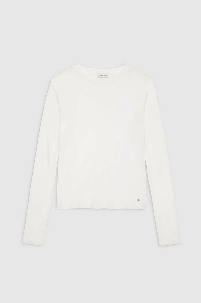 Amani Long Sleeve Tee Ivory