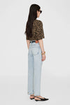 Avi Tee Black And Brown Leopard
