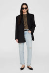 Avi Tee Black And Brown Leopard