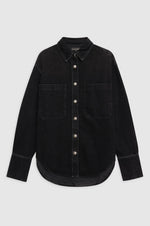 Dante Shirt Iron Black Denim