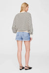 Dean Sweatshirt Black Stripe French Terry