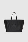 Large Rio Tote Black Recycled Leather