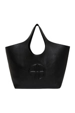 Lili Tote Black Pebbled