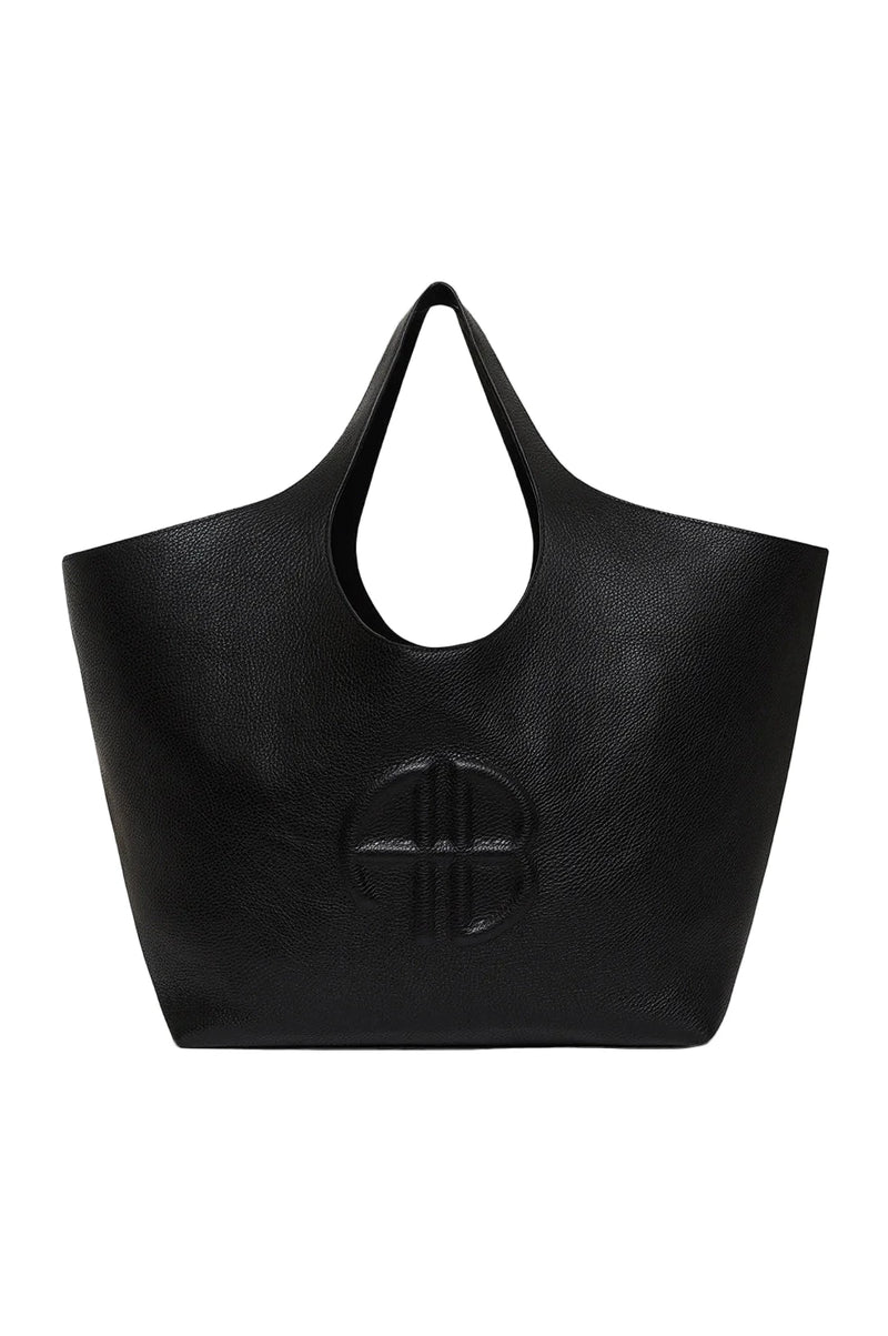 Lili Tote Black Pebbled