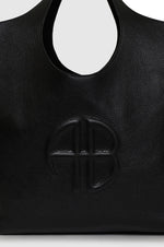 Lili Tote Black Pebbled