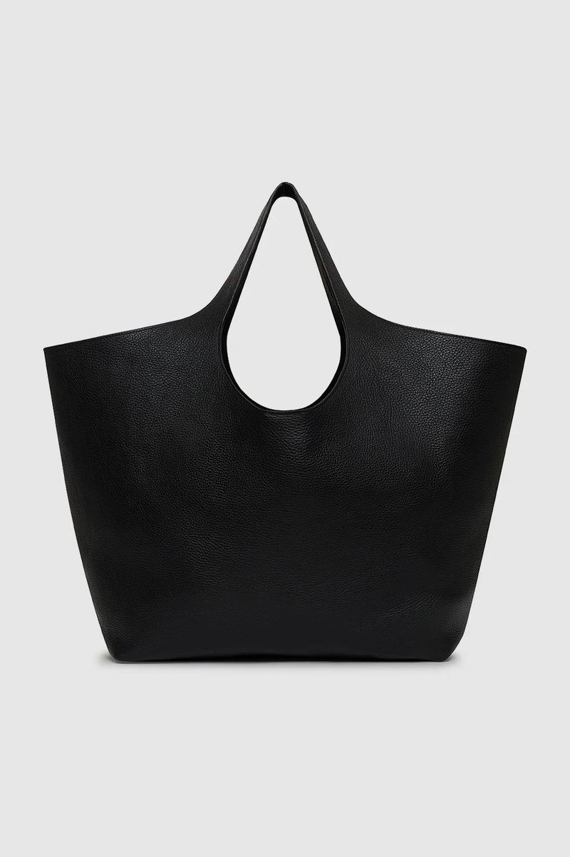 Lili Tote Black Pebbled
