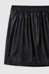 Soto Skirt Black Vegan Leather