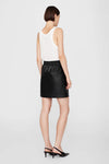 Soto Skirt Black Vegan Leather