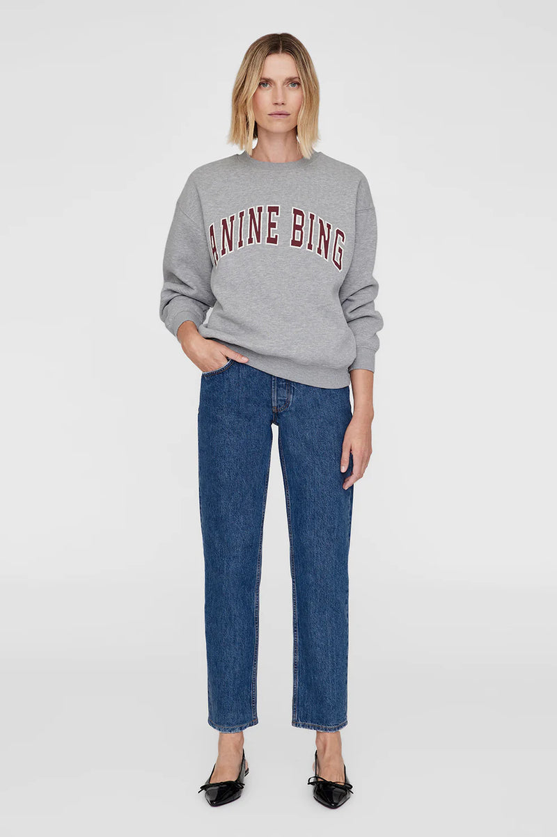 Spencer Sweatshirt Anine Bing Heather Grey