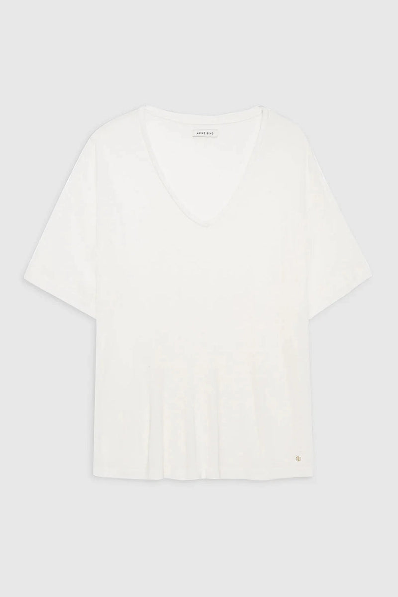 Vale Tee Off White Cashmere Blend