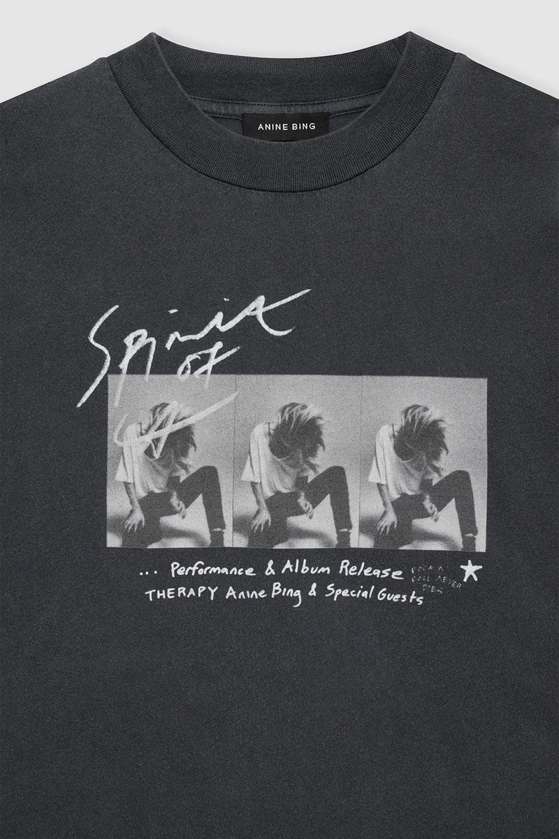 Ashton Tee Concert Washed Black