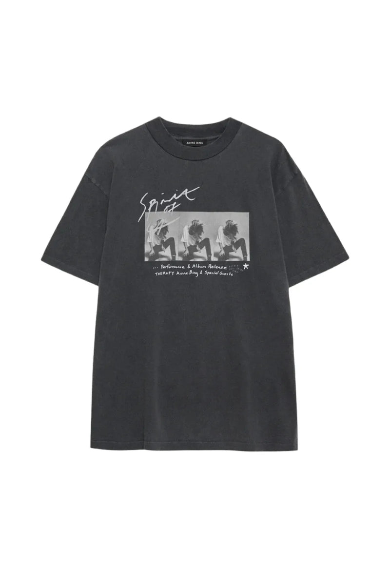 Ashton Tee Concert Washed Black