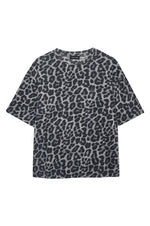 Cohen Tee Grey Leopard
