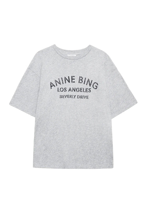 Cohen Tee Los Angeles Stencil Medium Heather Grey