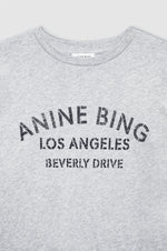 Cohen Tee Los Angeles Stencil Medium Heather Grey