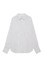 Essie Shirt White and Navy Stripe