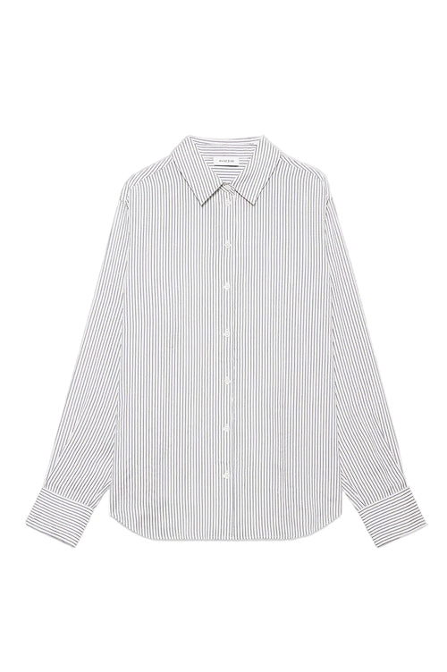 Essie Shirt White and Navy Stripe