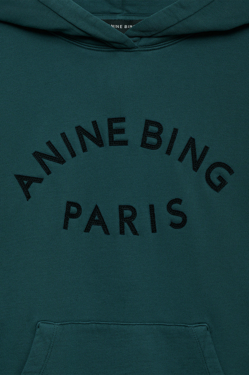 Harvey Sweatshirt Paris Dark Teal