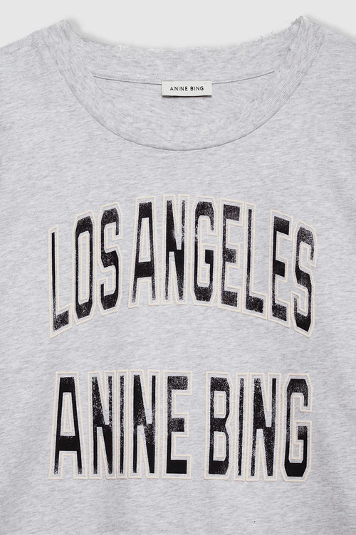 Johnny Cropped Tee Grey
