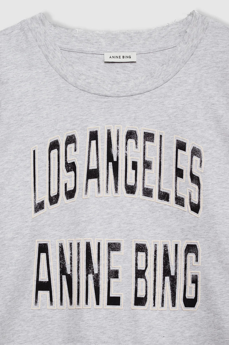Johnny Cropped Tee Grey