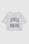 Johnny Cropped Tee Grey