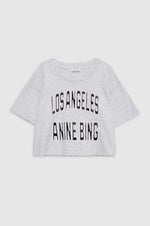 Johnny Cropped Tee Grey