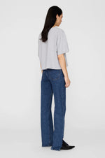 Johnny Cropped Tee Grey