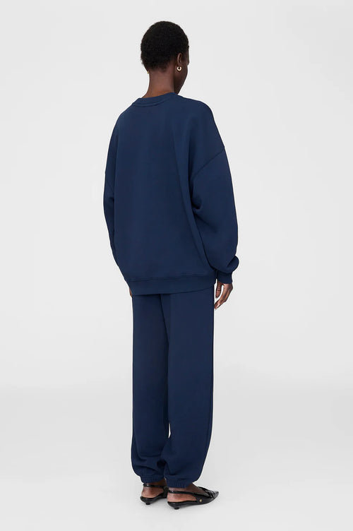 Karter Jogger Framed Monogram Washed Navy