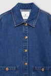 Luca Jacket Clean Indigo Denim