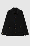 Luca Jacket Black Cashmere Blend