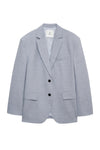 Quinn Blazer Steel Blue