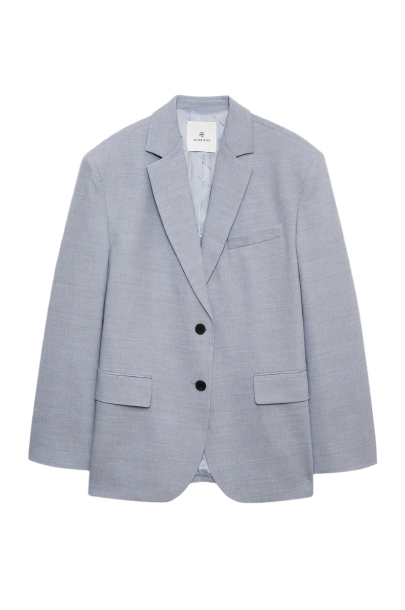 Quinn Blazer Steel Blue