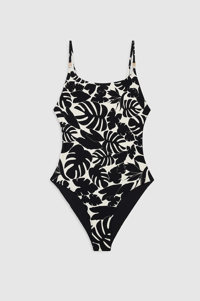 Vesta One Piece Black Bird of Paradise