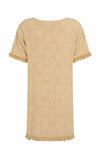 Marrakesh Tile Terry Dress Macadamia