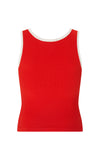 Manzana Rib Tank Apple Red