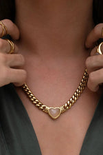 Valentine Necklace Rose Quartz