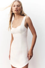 Amura Bustier Mini Dress Cream