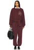 Miles Sweatshirt Letterman Fig