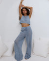 Positano Pants Bluebell
