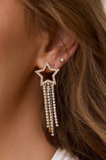 Starburst Gold Earrings