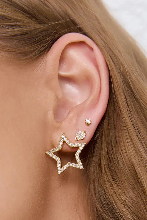 Sharpay Gold Earrings