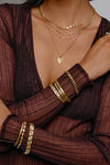 Queen Of Hearts Gold Necklace