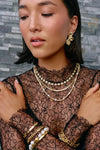 Stassia Gold Earrings