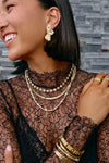 Stassia Gold Earrings