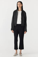 Twill Flare Pant Black