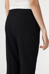 Twill Flare Pant Black