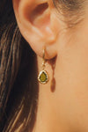 Lysia Dark Green Earrings